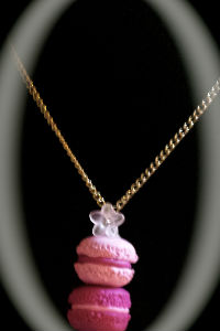 Collier Duo Macarons